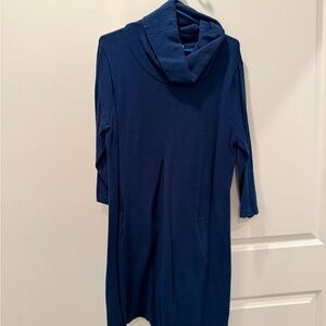 Tyler Boe Navy Hooded Dress